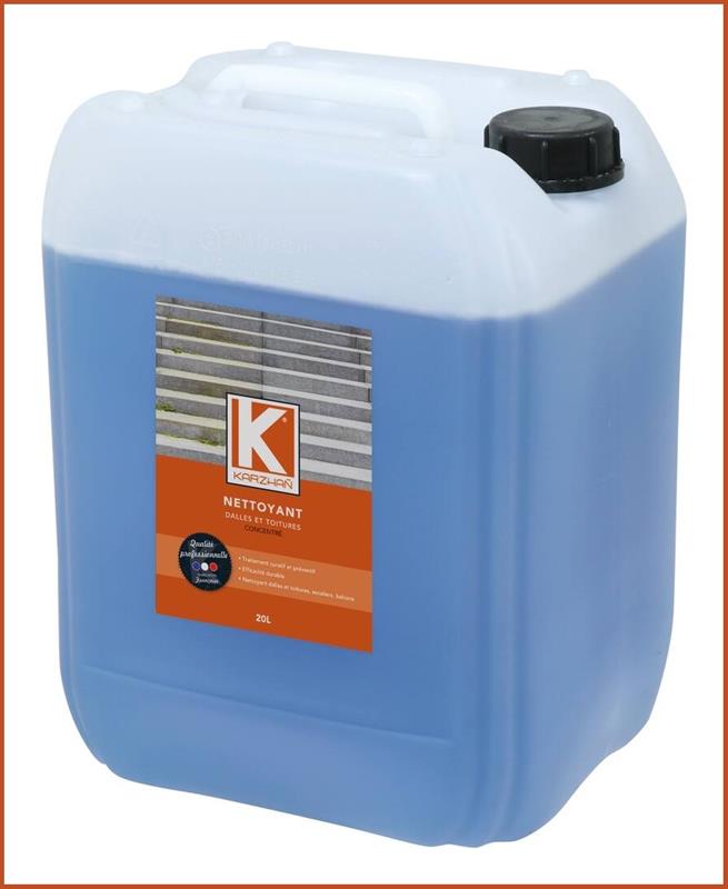 Nettoyant concentré dalles et toitures - Bidon de 20L - KARZHAÑ 14329